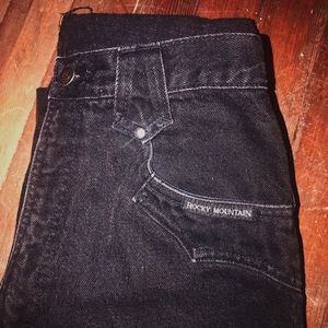 Vintage Rocky Mountain Black Jeans